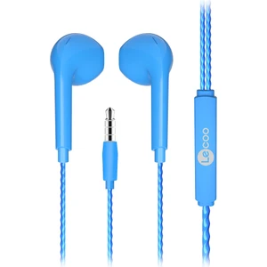 EH104 Kablolu 3.5mm Jacklı Kulak İçi Mikrofonlu Kulaklık Mavi
