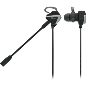 HT105 Kablolu 3.5mm Jacklı Çıkartılabilir Mikrofonlu Kulak İçi Gaming Kulaklık Siyah