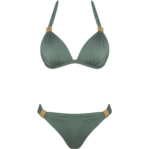 Sailor Moda Aksesuarlı Kaplı Destekli Bikini Takım