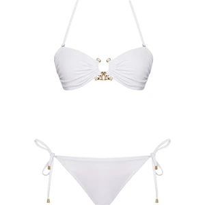 Sailor Moda Straplez Aksesuar Brezilya Bikini Takım