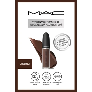 Powder Kiss Ağırlık Yapmayan Pudralı Mat Bitişli Ruj - CHESTNUT 5ML