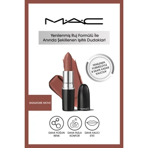 MAC Lustreglass Lipstick SheerShine Ruj - SIGNATURE MOVE 3GM