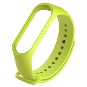 Xiaomi Mi Band 3 - Mi Band 4 Akıllı Bileklik Kordon Kayış Fıstık Yeşil