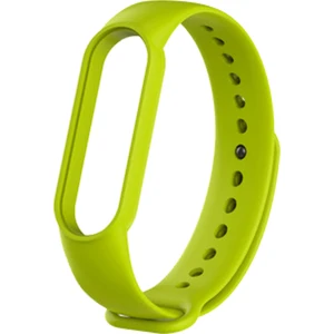 Xiaomi Mi Band 5 ve 6 Akıllı Bileklik Silikon Kordon Kayış Fıstık Yeşil