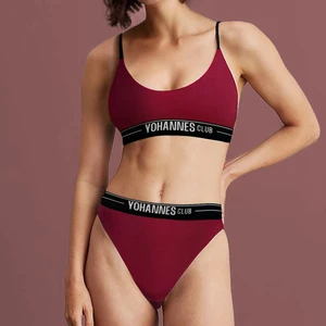 Yohannes Club Yohannesclub, Kadın, Iç Çamaşırı Takımı, (Bralet-Slip), Bordo