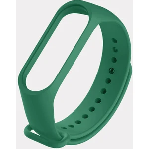 Xiaomi Mi Band 3 - Mi Band 4 Akıllı Bileklik Kordon Kayış Koyu Yeşil