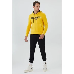 Lee Cooper Kapüşon Yaka Koyu Sarı Erkek Sweatshirt 231 Lcm 241016 Garen K.sarı