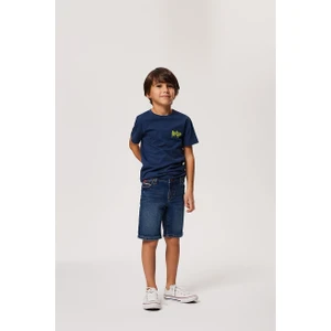 Lee Cooper Lastikli Bel Normal Lacivert Erkek Denim Şort 232 Lcb 221002 Elyo 6 Denım