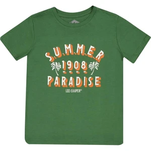 Lee Cooper T-Shirt, 8 Yaş, Yeşil