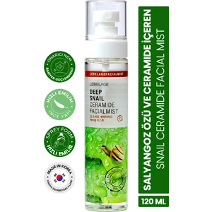 Salyangoz Özü ve Ceramide Içeren Nemlendirici Sprey Mist Lebelage Snail Ceramide Facial Mist
