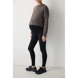 Siyah Hamile Termal Tayt