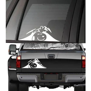 Bagajdan Bakan Snoopy Sticker Araba Oto Motosiklet Karavan Etiket 02114