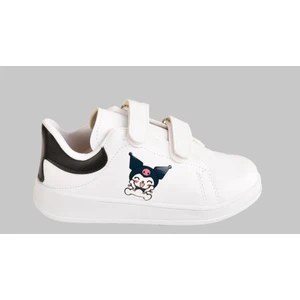 Kuromi Baskılı Cırtlı Kız Çocuk Spor Ayakkabı Sneaker