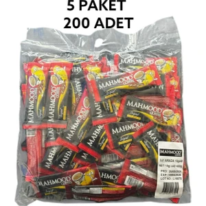 Coffee 3ü1 Arada 10 Gr 40 Lı 5 Paket Otobüs Ikramlık Hazır Kahve 200 Adet
