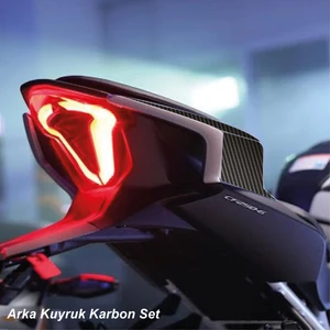 Cfmoto 250SR Arka Kuyruk Karbon Stıcker Set
