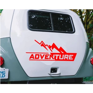 Sticker Usta Adventure Off Road Kamp 4x4 Sticker Araba Oto Motosiklet Karavan Etiket 02113