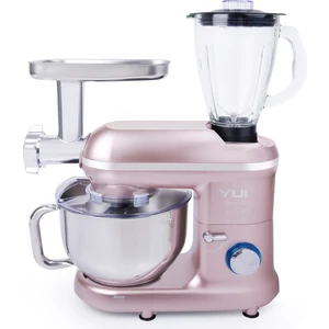M120 Multi-Fonksiyonel 3'ü Bir Arada Stand Mikser Kıyma Setli ve Blender Özellikli Rose