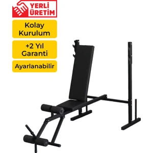 DURUH SPOR Katlanabilir Bench Sehpası Ağırlık Sehpası