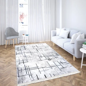 Uy Style Tekstil Yıkanabilir Süngerli Kaymaz Taban Dijital Baskılı Koridor Mutfak Hol Salon Desenli Halı Kesme Yolluk