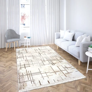 Uy Style Tekstil Yıkanabilir Süngerli Kaymaz Taban Dijital Baskılı Koridor Mutfak Hol Salon Desenli Halı Kesme Yolluk
