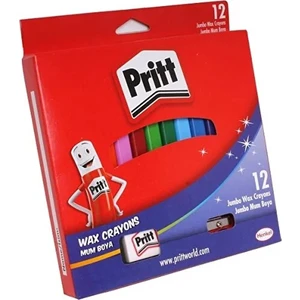 Jumbo Silinebilir Pastel Boya 12’li