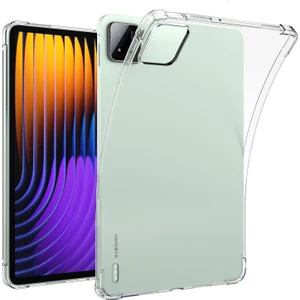 4U Sky Xiaomi Pad 7 Pro / Pad 7 Kılıf Dört Köşe Darbeye Dayanıklı Şeffaf Tablet Tpu Kapak (Yurt Dışından)