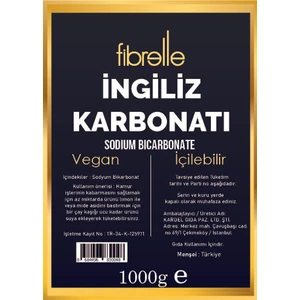 Ingiliz Karbonatı / Katkısız / Doğal / Vegan / Içilebilir - 1kg(1000g)