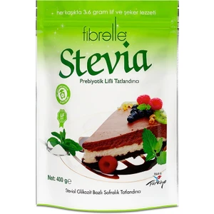 Prebiyotik Lifli Stevialı Tatlandırıcı 400 gr Stevia Tatlandırıcı