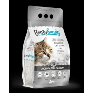 Bentysandy Aktif Karbonlu Kedi Kumu 10LT