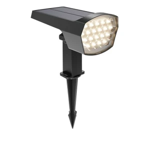 BG36-00582 12 LED Solar Çim Armatürü- Çift Işık Renkli (Beyaz+ Gün Işığı)