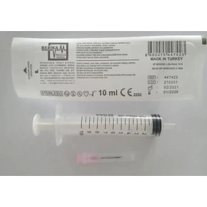 10 cc Pembe Kısa Uç Enjektör 20 Adet