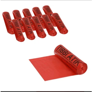 Can Medikal 80X110 Tıbbi Atık Poşeti 10 Rulo 100 Adet