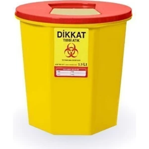 Can Medikal Tıbbi Atık Kutusu Kesici Deilici Atık 5 Litre 5 Adet