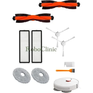 Xiaomi Robot Vacuum S10+/S10 Plus Uyumlu Fırça,filtre,mop Seti-10 Parça
