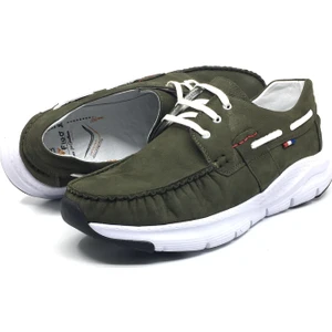 Luis Figo %100 Deri Nubuk Ortopedik Erkek Yazlık Rahat Tımbır Büyük Numara Özel Üretim Ayakkabı 45-48