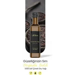 Çörekotu Yağı 100 ml (Soğuk Sıkım)