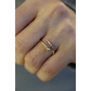 Yenigün Kuyumculuk 14 Ayar Altın Çivi Model Yüzük