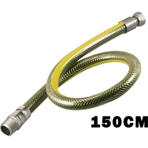 150 cm Doğalgaz Ocak Fırın Flexi Doğalgaz Hortumu
