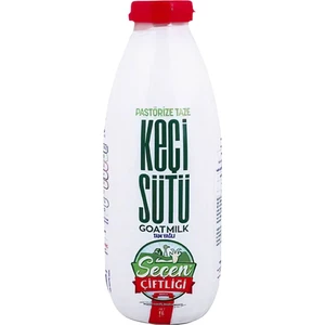 Seçen Çiftliği Pastörize Keçi Sütü 1 lt x4 Paket