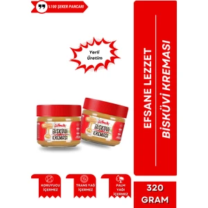 Bisküvi Kreması Smooth Kahvaltılık Krema Bisküvi Kreması 320 gr