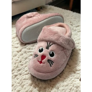 Köpek Figürlü Unisex Çocuk Anaokulu Kreş Ev Kaydırmaz Taban Panduf