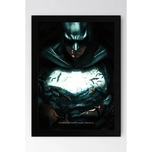 Batman Çerçeveli Tablo - Poster Tablo