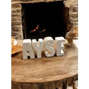 Ayse Yazılı Dekoratif Biblo