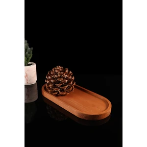 Amerikan Meşe  Oval Ahşap Stant ,Yağdanlık, Sunum Standı