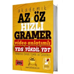 Yargı Yayınevi 2025 YDS YÖKDİL YDT Akademik Az - Öz Hızlı Gramer