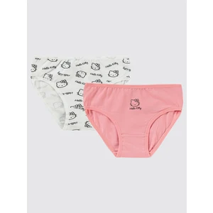 Hello Kitty Kız Çocuk 2li Külot Set 2-10 Yaş Pembe