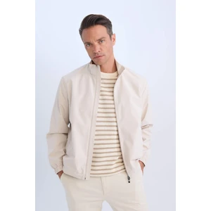 Regular Fit Dik Yaka Fermuarlı Mevsimlik Baharlık Mont D6330AX25SP