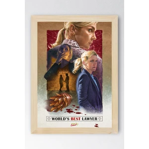 Better Call Saul Çerçeveli Tablo - Saul Goodman Poster Tablo