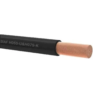 Kablo Yanmaz 0,50 mm Çok Telli Tek Damarlı Siyah 50 Metre Top
