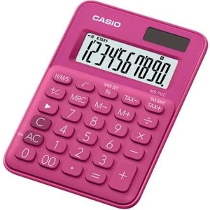 MS-7UC-RD 10 Hane Pembe Masa Üstü Hesap Makinesi